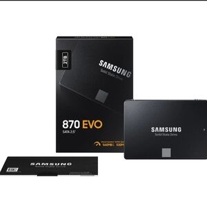 Samsung 870 EVO Series 500GB 2.5" SATA III Internal SSD MZ-77E500B/AM New Sealed
